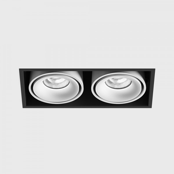 KARDAN 2, L210mm, W108mm, H80mm, LED 2х9W, 4000К, белый (01.6110.26.940.WH)
